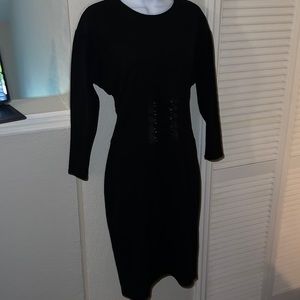 Express, Black Corset waist dress